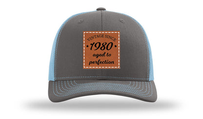 Aged To Perfection Leather Patch Richardson 112 Hat