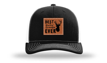 Best Buckin' Grandpa Leather Patch Richardson 112 Hat