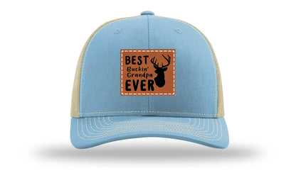 Best Buckin' Grandpa Leather Patch Richardson 112 Hat