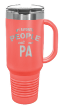 Load image into Gallery viewer, Favorite People Call Me PA 40oz Handle Mug Laser Engraved
