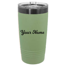 Load image into Gallery viewer, 20oz ION-Plated Tumbler with Your Name Laser Engraved
