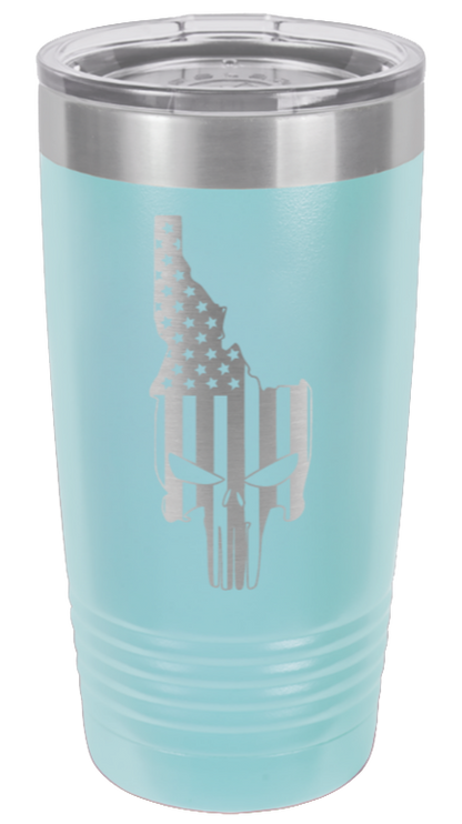 Idaho Punisher Flag - 20oz Tumbler