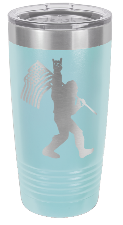 Squatch Flag - 20oz Tumbler
