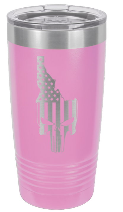 Idaho Punisher Flag - 20oz Tumbler