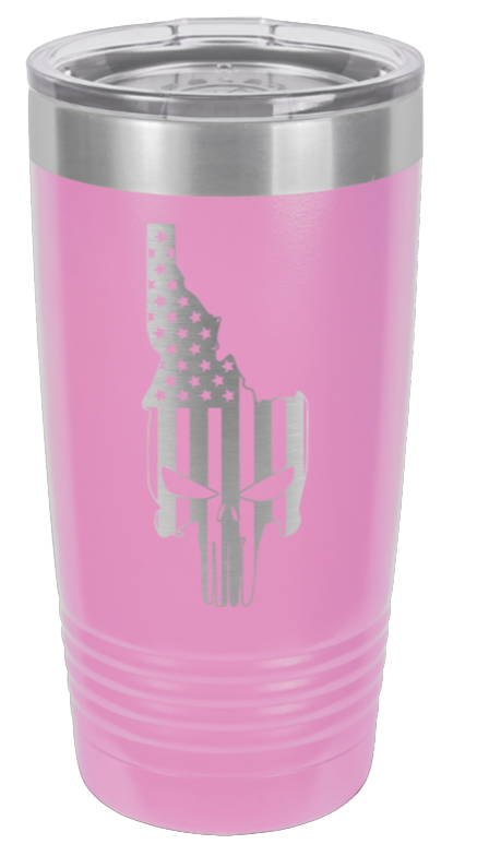 Idaho Punisher Flag - 20oz Tumbler