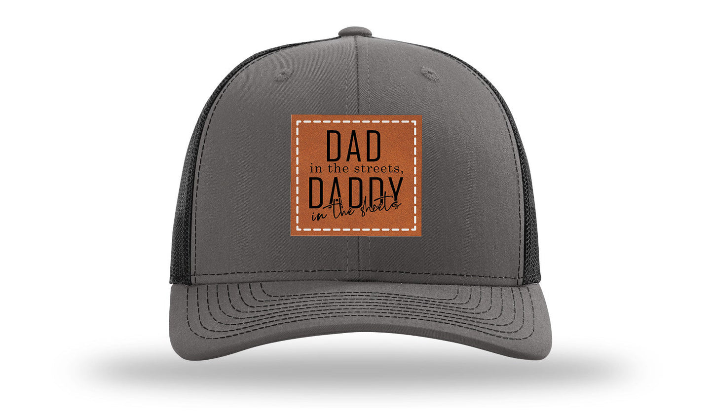Daddy In The Sheets Leather Patch Richardson 112 Hat