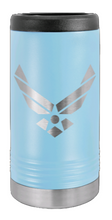 Load image into Gallery viewer, Air Force Laser Engraved Slim Can Insulated Koosie
