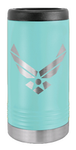 Load image into Gallery viewer, Air Force Laser Engraved Slim Can Insulated Koosie
