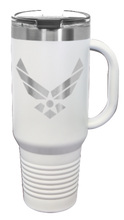 Load image into Gallery viewer, Air Force 40oz Handle Mug Laser Engraved
