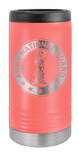 Load image into Gallery viewer, National Guard Laser Engraved Slim Can Insulated Koosie
