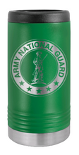 Load image into Gallery viewer, National Guard Laser Engraved Slim Can Insulated Koosie
