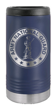 Load image into Gallery viewer, National Guard Laser Engraved Slim Can Insulated Koosie
