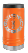 Load image into Gallery viewer, National Guard Laser Engraved Slim Can Insulated Koosie
