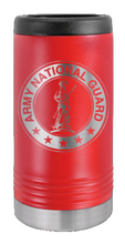 Load image into Gallery viewer, National Guard Laser Engraved Slim Can Insulated Koosie
