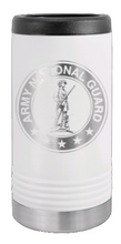 Load image into Gallery viewer, National Guard Laser Engraved Slim Can Insulated Koosie
