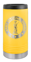 Load image into Gallery viewer, National Guard Laser Engraved Slim Can Insulated Koosie
