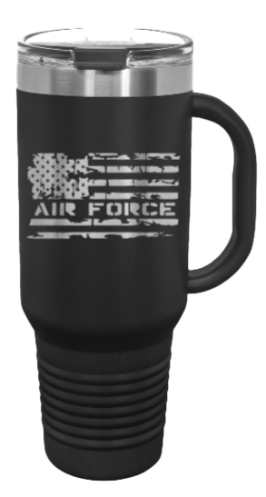 Air Force Flag 40oz Handle Mug Laser Engraved
