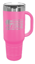 Load image into Gallery viewer, Air Force Flag 40oz Handle Mug Laser Engraved
