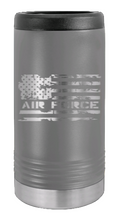 Load image into Gallery viewer, Air Force Flag Laser Engraved Slim Can Insulated Koosie
