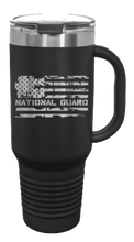 Load image into Gallery viewer, National Guard Flag 40oz Handle Mug Laser Engraved
