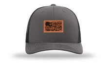 Load image into Gallery viewer, Coast Guard Flag Leather Patch Richardson 112 Hat
