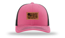 Load image into Gallery viewer, Coast Guard Flag Leather Patch Richardson 112 Hat
