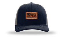 Load image into Gallery viewer, Coast Guard Flag Leather Patch Richardson 112 Hat
