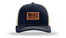 Load image into Gallery viewer, Coast Guard Flag Leather Patch Richardson 112 Hat
