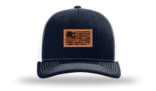 Load image into Gallery viewer, Coast Guard Flag Leather Patch Richardson 112 Hat
