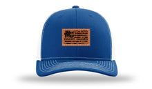 Load image into Gallery viewer, Coast Guard Flag Leather Patch Richardson 112 Hat
