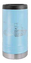 Load image into Gallery viewer, Tank Laser Engraved Slim Can Insulated Koosie
