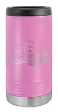 Load image into Gallery viewer, Tank Laser Engraved Slim Can Insulated Koosie
