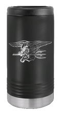 Load image into Gallery viewer, Seal Team Laser Engraved Slim Can Insulated Koosie
