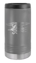 Load image into Gallery viewer, Seal Team Laser Engraved Slim Can Insulated Koosie
