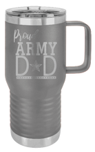 Load image into Gallery viewer, Proud U.S. Army Dad Laser Engraved Mug (Etched)
