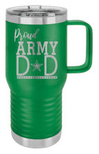 Load image into Gallery viewer, Proud U.S. Army Dad Laser Engraved Mug (Etched)
