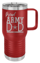 Load image into Gallery viewer, Proud U.S. Army Dad Laser Engraved Mug (Etched)
