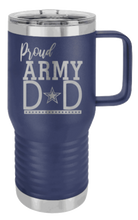 Load image into Gallery viewer, Proud U.S. Army Dad Laser Engraved Mug (Etched)
