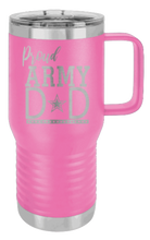 Load image into Gallery viewer, Proud U.S. Army Dad Laser Engraved Mug (Etched)
