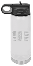 Load image into Gallery viewer, Combat Boots Flag Laser Engraved Water Bottle (Etched)
