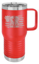 Load image into Gallery viewer, Combat Boots Flag Laser Engraved Mug (Etched)
