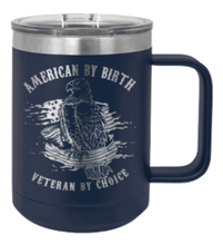 Load image into Gallery viewer, Veteran By Choice Laser Engraved Mug (Etched)
