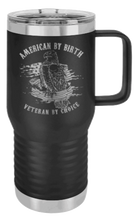 Load image into Gallery viewer, Veteran By Choice Laser Engraved Mug (Etched)
