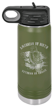 Load image into Gallery viewer, Veteran By Choice Laser Engraved Water Bottle (Etched)
