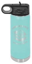 Load image into Gallery viewer, Veteran By Choice Laser Engraved Water Bottle (Etched)
