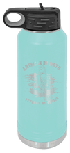 Load image into Gallery viewer, Veteran By Choice Laser Engraved Water Bottle (Etched)
