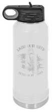 Load image into Gallery viewer, Veteran By Choice Laser Engraved Water Bottle (Etched)
