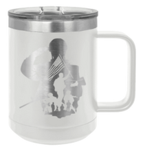 Load image into Gallery viewer, Soldier Laser Engraved Mug (Etched)
