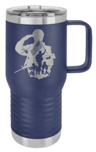 Load image into Gallery viewer, Soldier Laser Engraved Mug (Etched)
