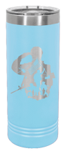 Load image into Gallery viewer, Soldier Laser Engraved Skinny Tumbler (Etched)
